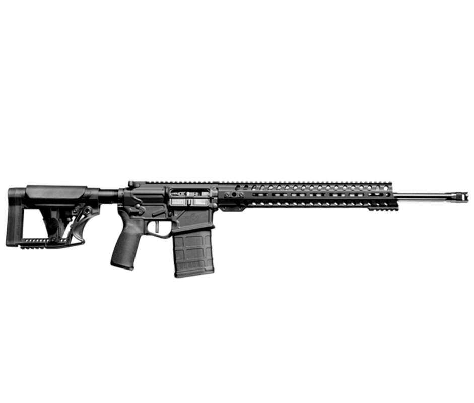 Rifles Long Guns Patriot Ordnance Factory Rogue Prescott DI 6mmCreedmoor PRESCOTT 6MMCR 22" BLK • 